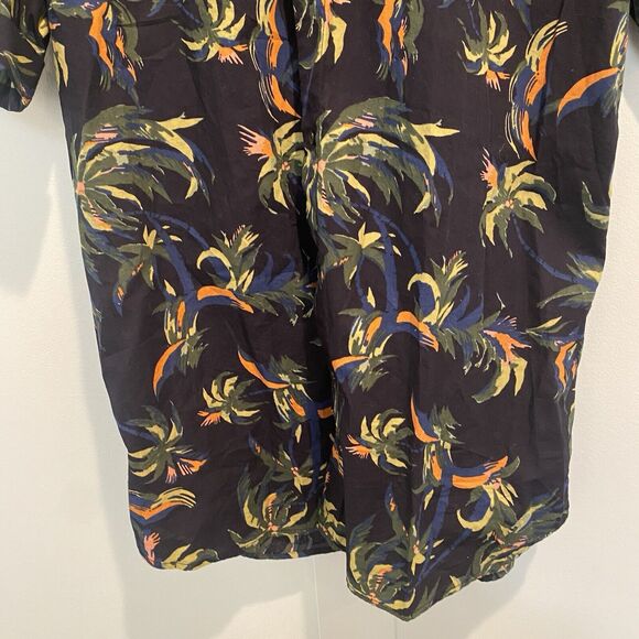 NOT FOR SALE Scotch & Soda Camp Shirt Men XXL Blue Poolside Hawaiian Tropical - Picture 6 of 14